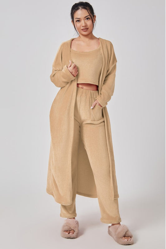 Cozy Pyjamas 3-Piece Set for Women